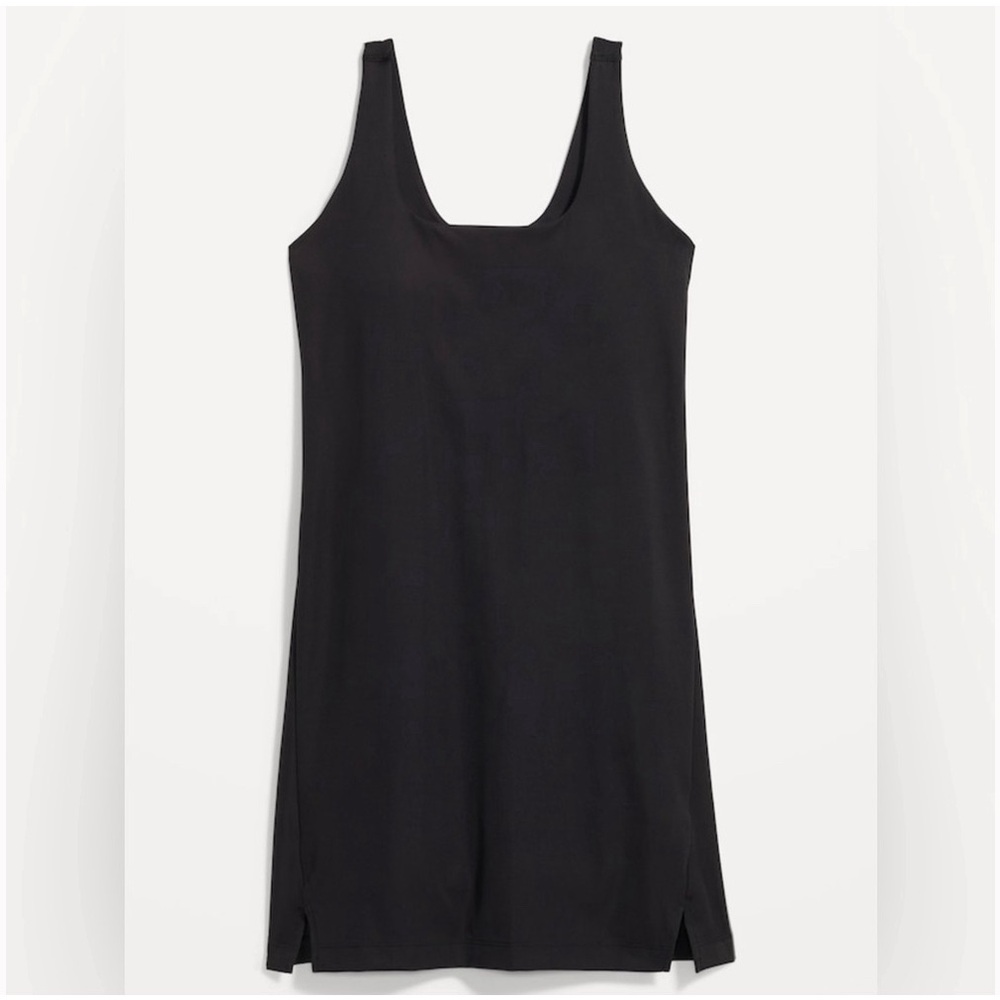 Old Navy PowerSoft Square-Neck Athletic Dress - Picture 2 of 15